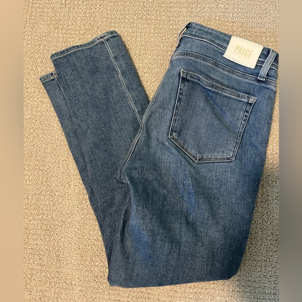 Paige Denim Straight Leg Jeans